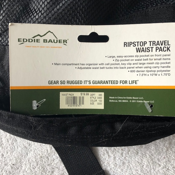 COPY - NWT Eddie Bauer Waist Pack - Picture 7 of 7